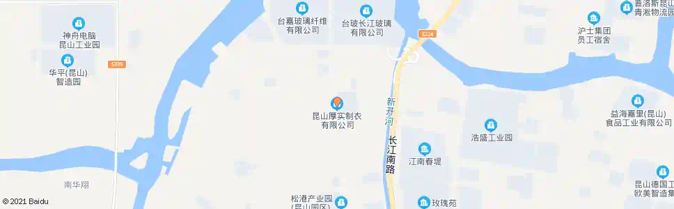 苏州厚实制衣_公交站地图_苏州公交_妙搜公交查询2025