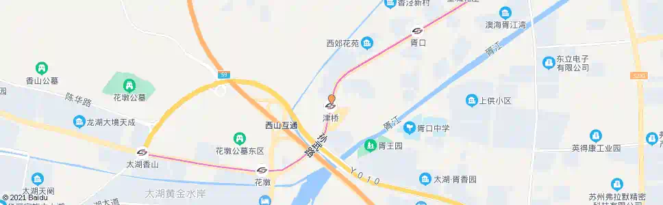 苏州津桥_公交站地图_苏州公交_妙搜公交查询2025