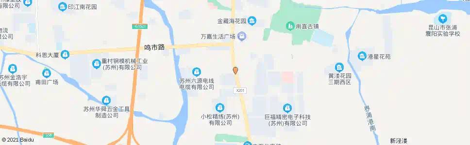 苏州甫南村_公交站地图_苏州公交_妙搜公交查询2025