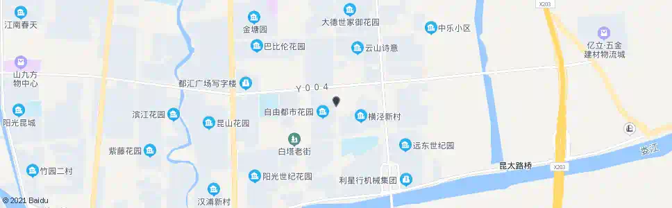 苏州横泾新村_公交站地图_苏州公交_妙搜公交查询2025