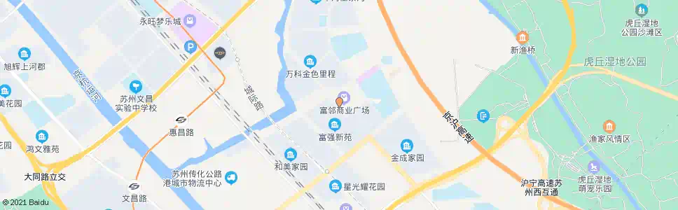 苏州陆步桥南_公交站地图_苏州公交_妙搜公交查询2025