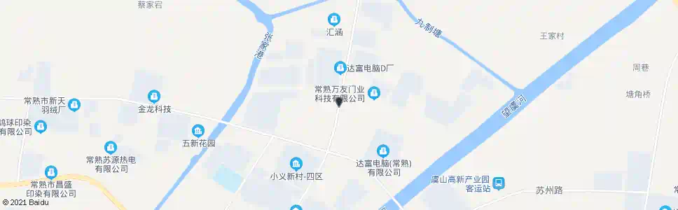 苏州达明电子_公交站地图_苏州公交_妙搜公交查询2025