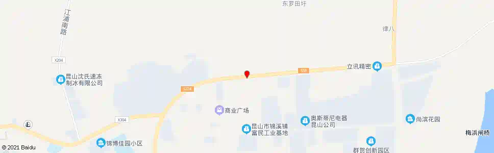 苏州正崴路昆开路_公交站地图_苏州公交_妙搜公交查询2025