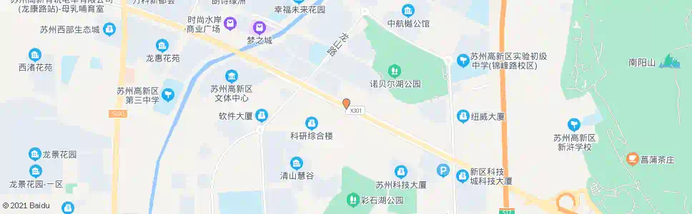 苏州苏州科技城_公交站地图_苏州公交_妙搜公交查询2025