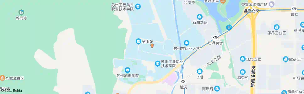 苏州国际教育园(旅游财经)_公交站地图_苏州公交_妙搜公交查询2025
