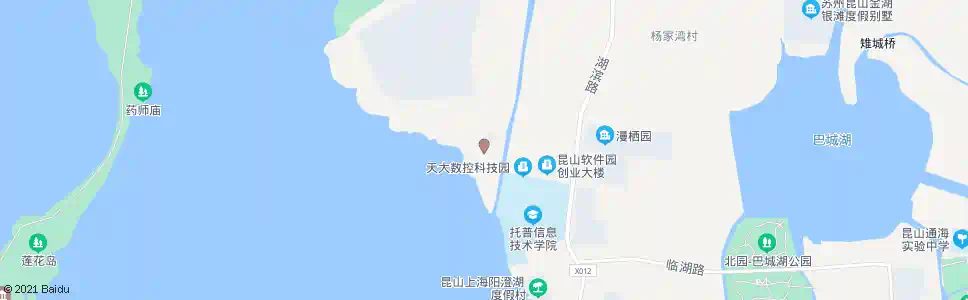 苏州中创软件_公交站地图_苏州公交_妙搜公交查询2025