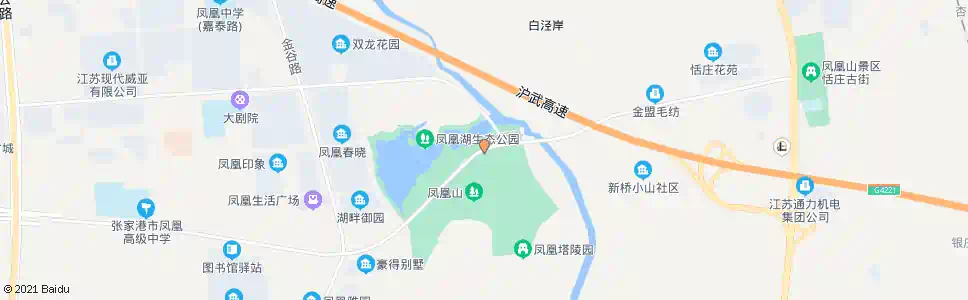 苏州凤凰山_公交站地图_苏州公交_妙搜公交查询2025