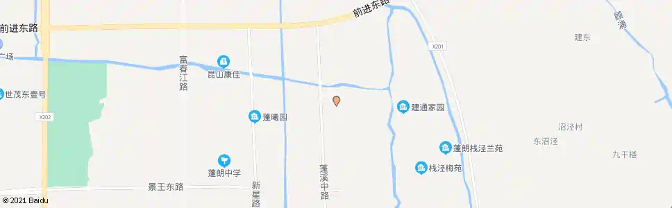 苏州蓬朗农贸市场_公交站地图_苏州公交_妙搜公交查询2025
