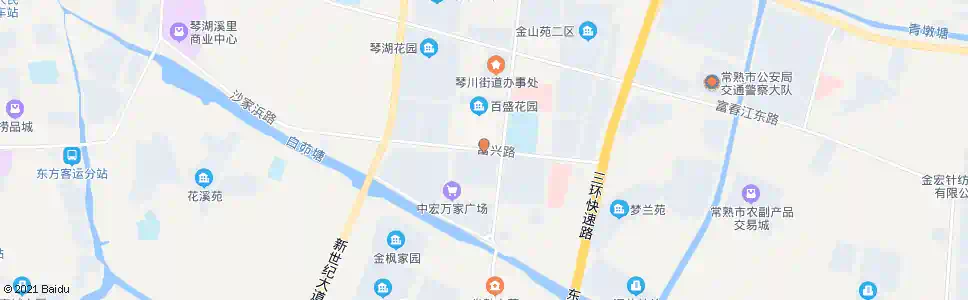 苏州百盛花园南区_公交站地图_苏州公交_妙搜公交查询2025