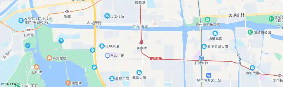 苏州新家桥站_公交站地图_苏州公交_妙搜公交查询2025