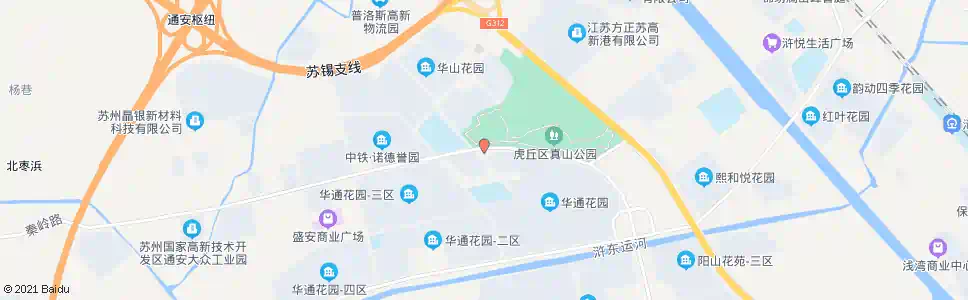 苏州华通首末站_公交站地图_苏州公交_妙搜公交查询2025