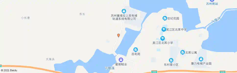 苏州元鹤村_公交站地图_苏州公交_妙搜公交查询2025