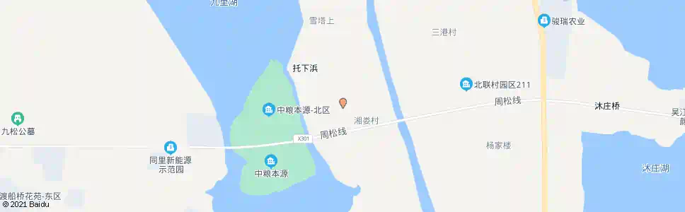苏州湘溇社区服务中心_公交站地图_苏州公交_妙搜公交查询2025