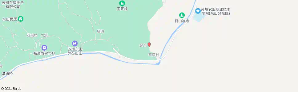 苏州东山向阳桥_公交站地图_苏州公交_妙搜公交查询2025