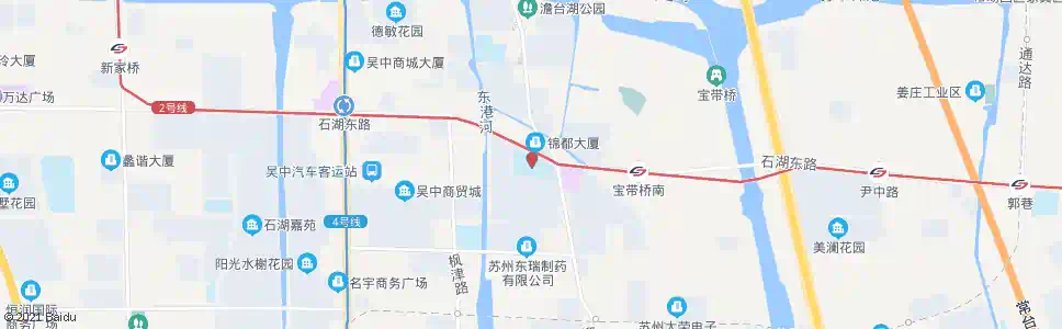 苏州碧波中学_公交站地图_苏州公交_妙搜公交查询2025