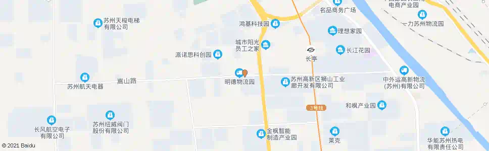 苏州狮山工业廊_公交站地图_苏州公交_妙搜公交查询2025