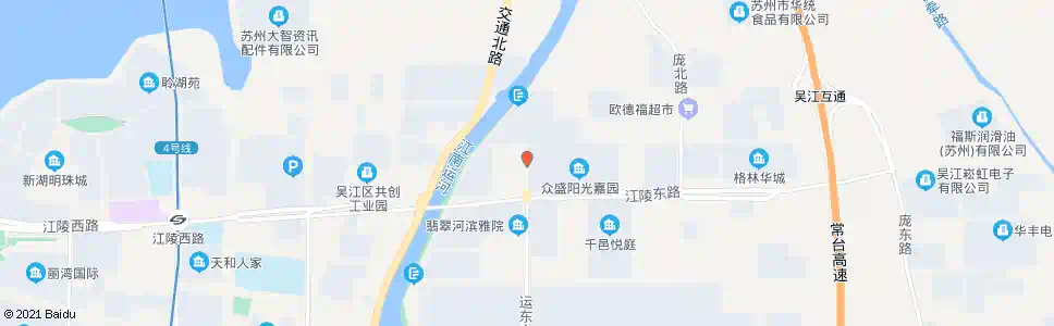 苏州阳光嘉园西门_公交站地图_苏州公交_妙搜公交查询2025