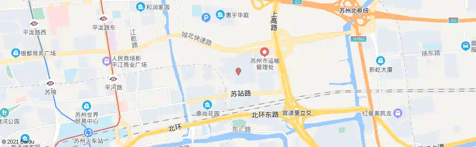 苏州梅花新村_公交站地图_苏州公交_妙搜公交查询2025