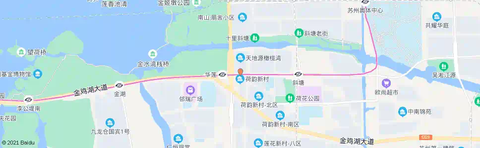 苏州橄榄湾南_公交站地图_苏州公交_妙搜公交查询2025
