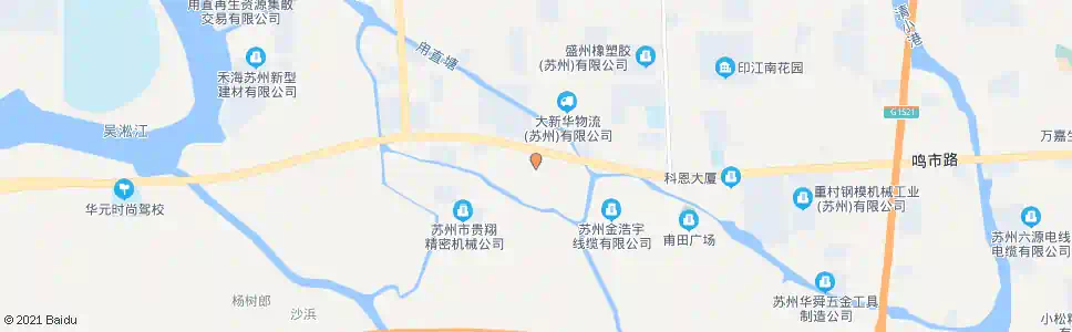 苏州龚塘路_公交站地图_苏州公交_妙搜公交查询2025