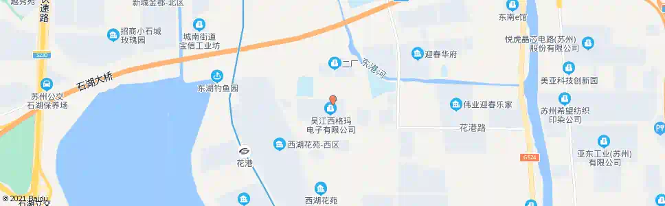 苏州西格玛电子_公交站地图_苏州公交_妙搜公交查询2025