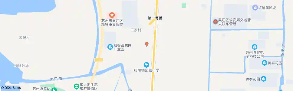 苏州南厍村_公交站地图_苏州公交_妙搜公交查询2025
