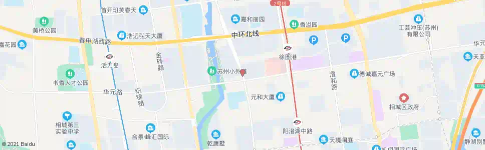 苏州相城区人民医院西_公交站地图_苏州公交_妙搜公交查询2025