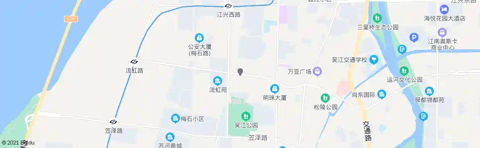 苏州松陵卫生院_公交站地图_苏州公交_妙搜公交查询2025