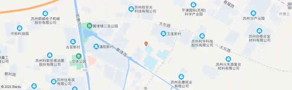 苏州黄埭中心小学_公交站地图_苏州公交_妙搜公交查询2025