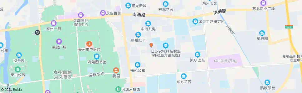 泰州孙金村_公交站地图_泰州公交_妙搜公交查询2025