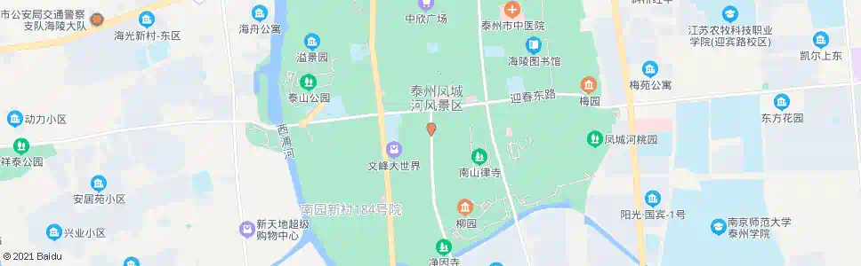 泰州升仙桥_公交站地图_泰州公交_妙搜公交查询2025