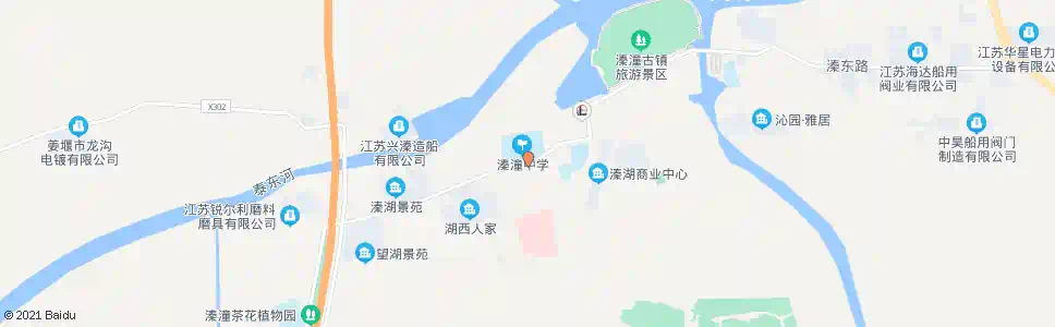 泰州溱潼中学_公交站地图_泰州公交_妙搜公交查询2025
