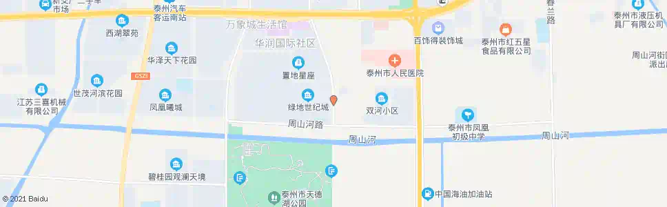 泰州周山河北_公交站地图_泰州公交_妙搜公交查询2025