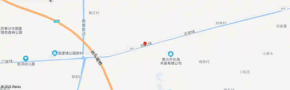 泰州北港大桥_公交站地图_泰州公交_妙搜公交查询2025