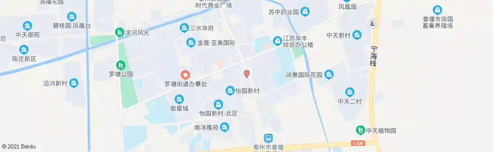 泰州海诺得香江荟_公交站地图_泰州公交_妙搜公交查询2025