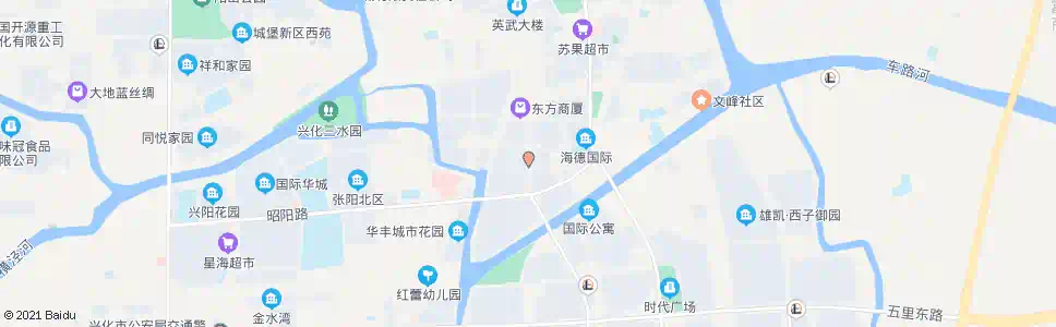 泰州金花园_公交站地图_泰州公交_妙搜公交查询2025