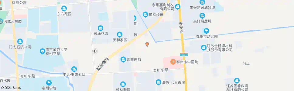 泰州兴业路_公交站地图_泰州公交_妙搜公交查询2025