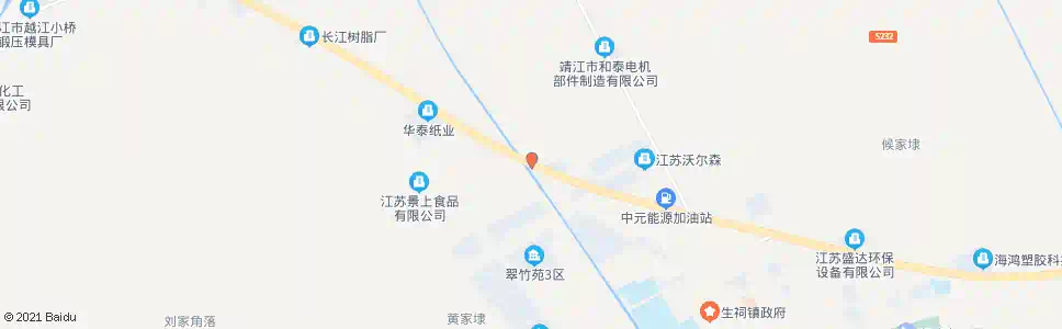 泰州生祠中队_公交站地图_泰州公交_妙搜公交查询2025