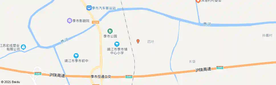 泰州四圩埭_公交站地图_泰州公交_妙搜公交查询2025