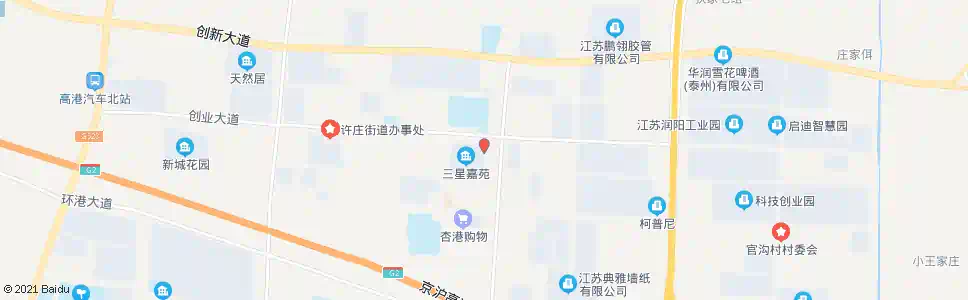 泰州三星社区_公交站地图_泰州公交_妙搜公交查询2025