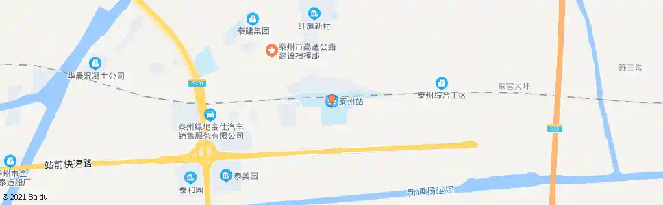 泰州药师庵_公交站地图_泰州公交_妙搜公交查询2025