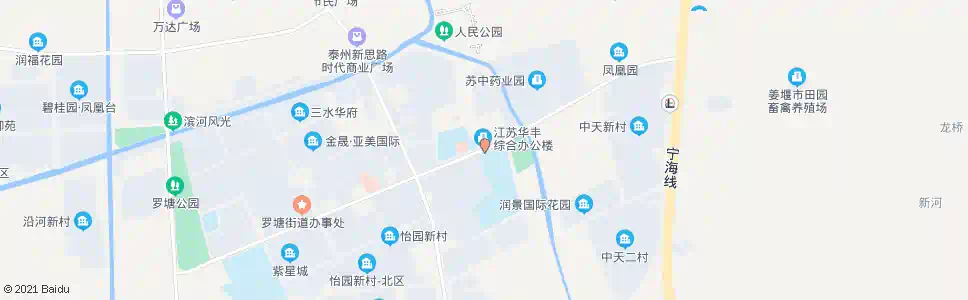 泰州励才学校_公交站地图_泰州公交_妙搜公交查询2025