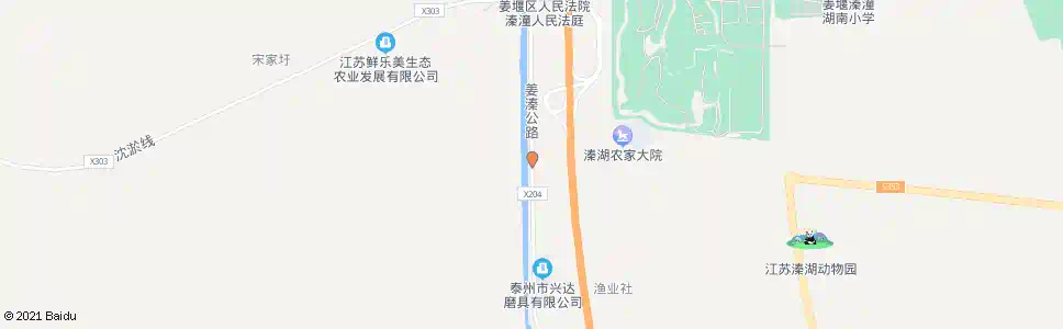 泰州玻璃厂_公交站地图_泰州公交_妙搜公交查询2025