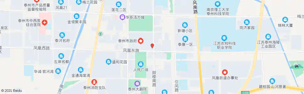 泰州永安小学_公交站地图_泰州公交_妙搜公交查询2025