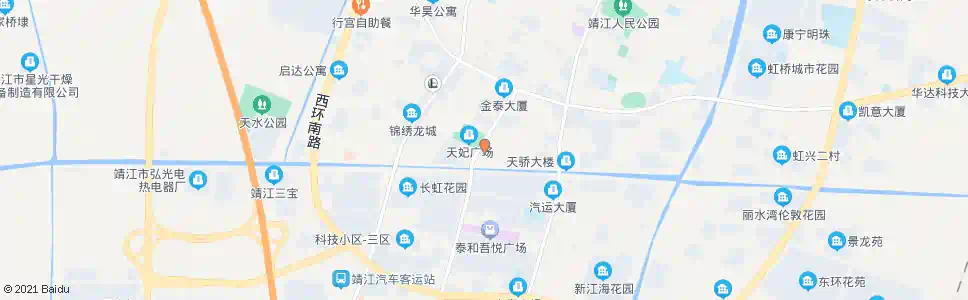 泰州钻石世家小区_公交站地图_泰州公交_妙搜公交查询2025