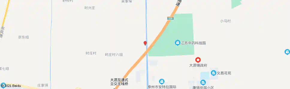 泰州三星桥_公交站地图_泰州公交_妙搜公交查询2025