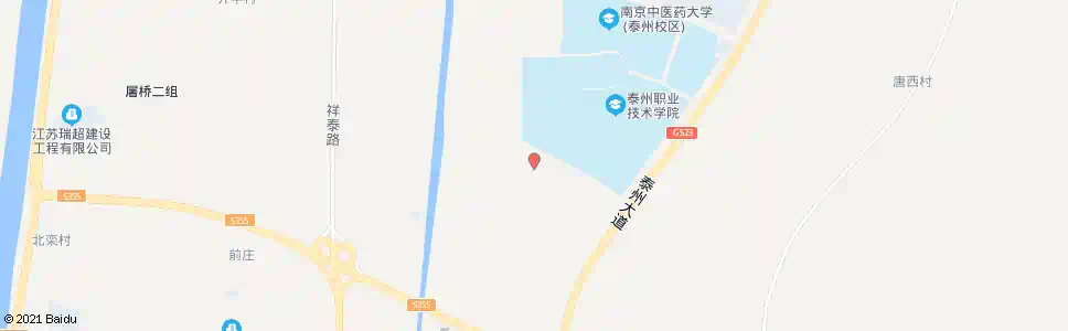 泰州朱港_公交站地图_泰州公交_妙搜公交查询2025