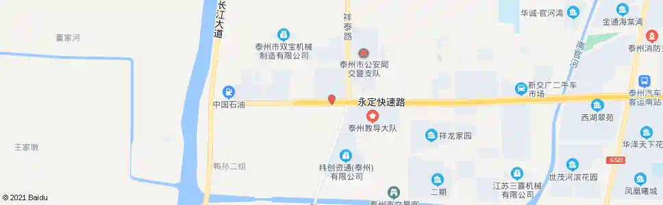 泰州裕信纺织品有限公司_公交站地图_泰州公交_妙搜公交查询2025