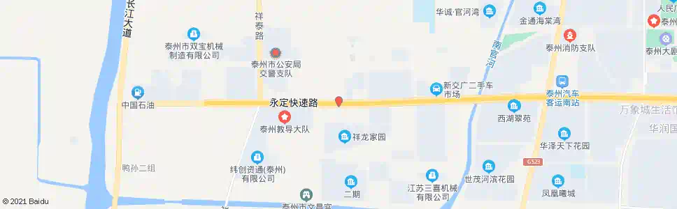 泰州鲍徐铝材厂_公交站地图_泰州公交_妙搜公交查询2025