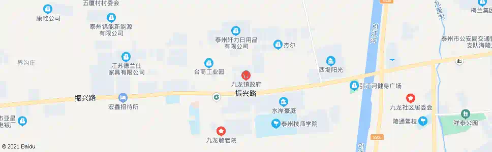 泰州新镇政府_公交站地图_泰州公交_妙搜公交查询2025